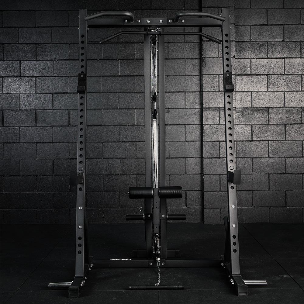 Prodigy Commercial Half Rack with Lat Pulldown Attachment - Image 3