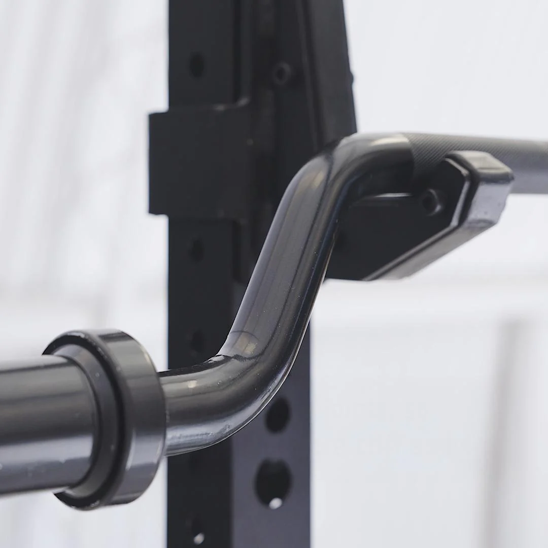 Prodigy Safety Squat Bar – Olympic 50mm | Padded Cambered Barbell - Image 3