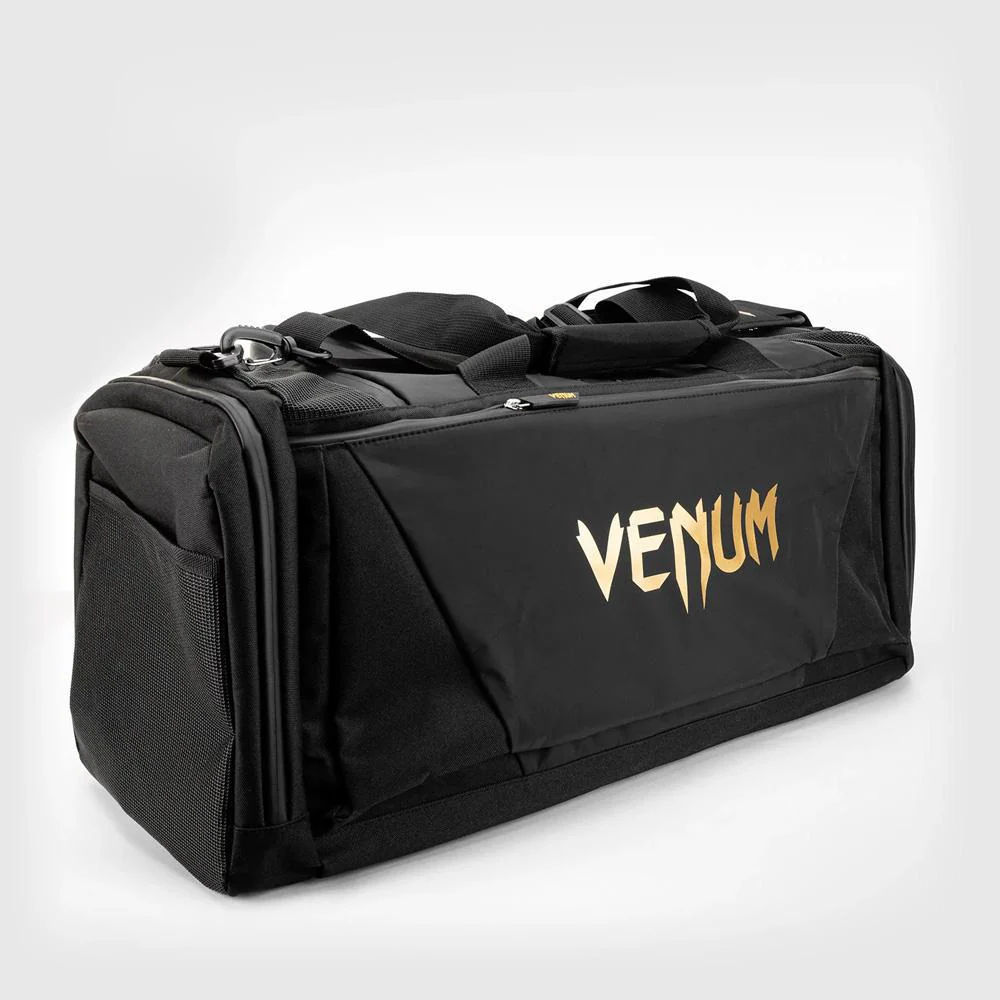 Venum Trainer Lite Evo Sports Bag | Black/Gold - Image 3